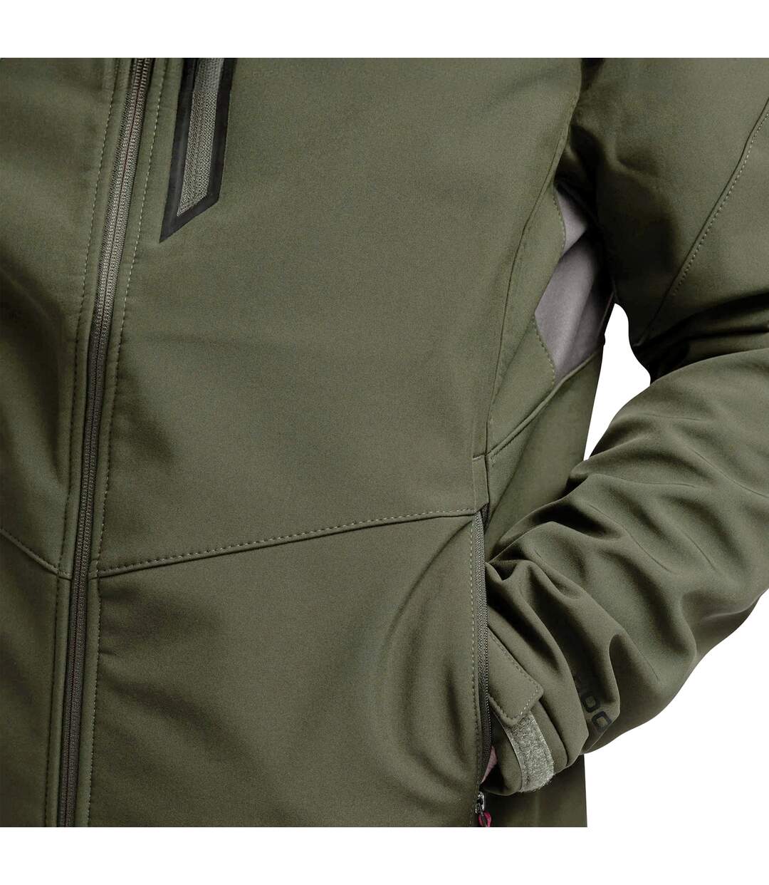 Veste Softshell Marlon Homme Kaki Trespass-4