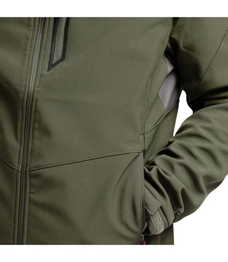 Veste Softshell Marlon Homme Kaki Trespass