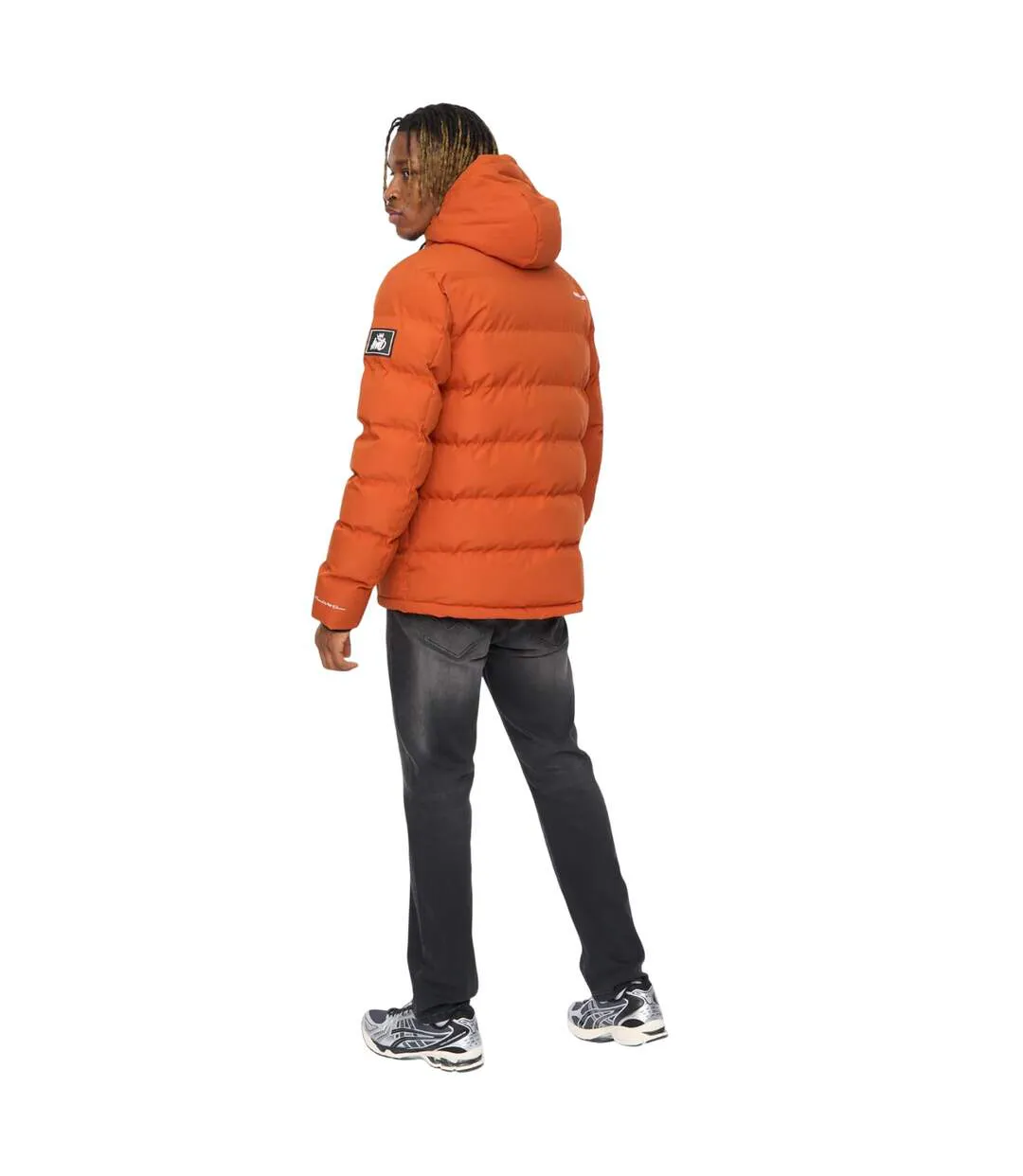 Doudoune Fractioned Homme Orange Brûlé Kings Will Dream-3