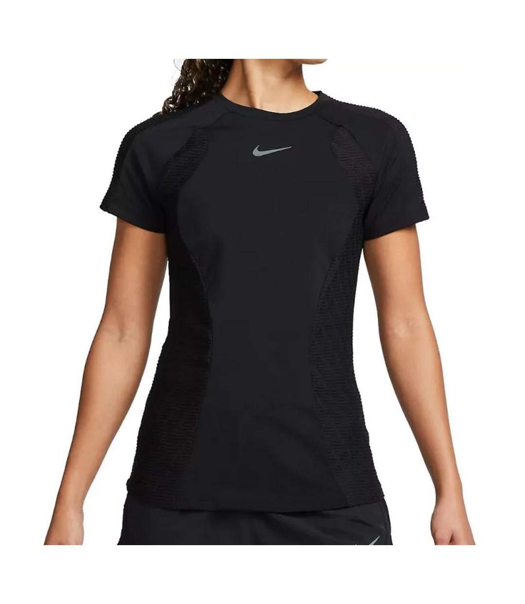 T-shirt Noir Femme Nike Dfadv - L