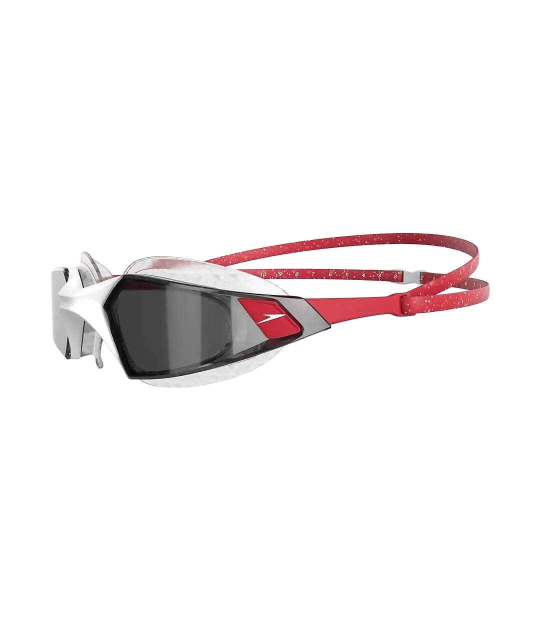 Lunettes De Natation Aquapulse Pro Adulte Rouge Blanc Gris Clair Speedo-3