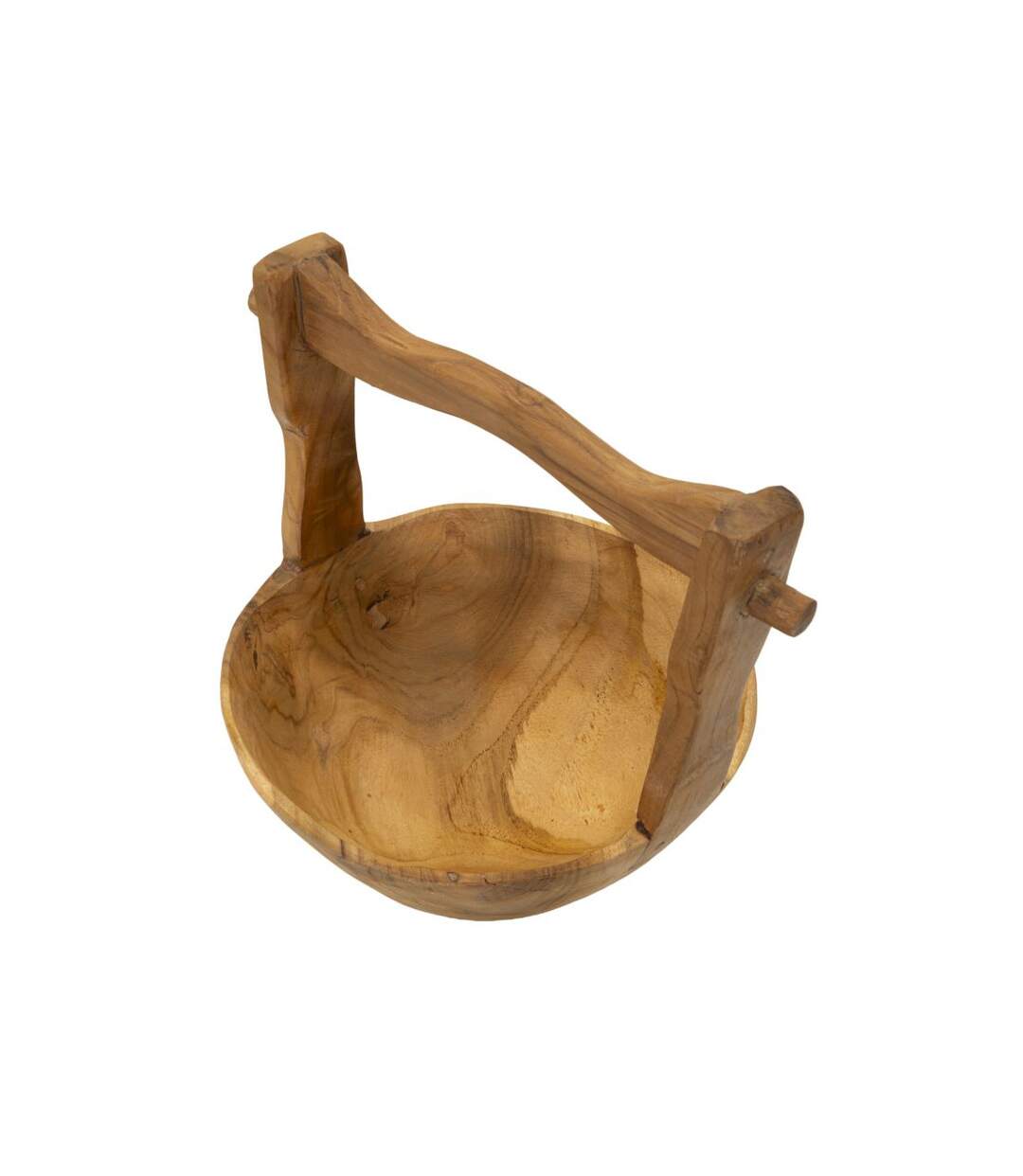 Vide-Poche en Bois Timbo 32cm Naturel-2