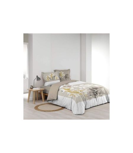 Parure de Lit 3 Pièces Enora 240x220cm Beige
