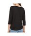 Pull Noir Femme Vero Moda Brianna 3/4 - L