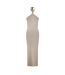Robe Mi-longue Femme Taupe Jack Wills-2