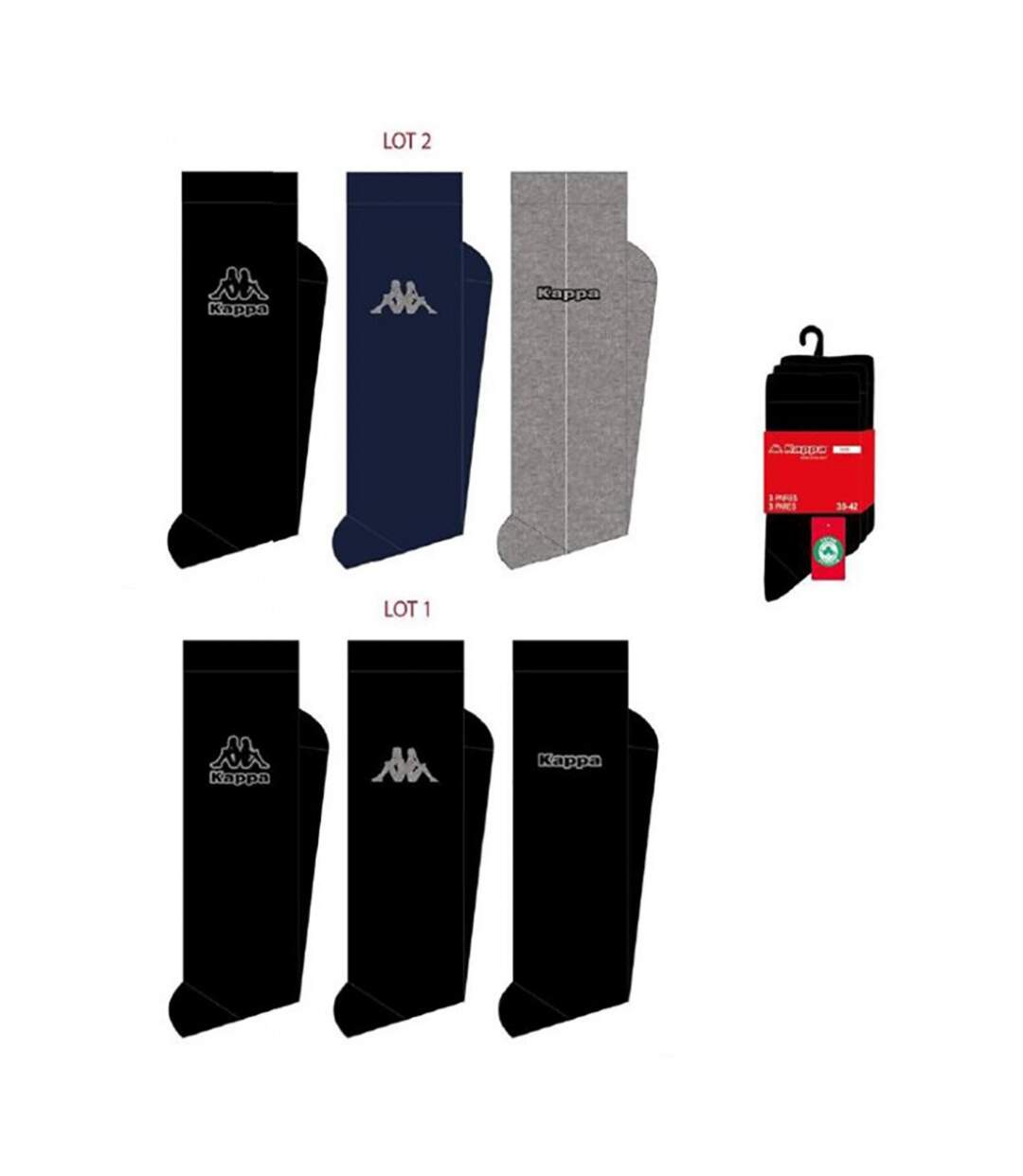 Chaussettes Homme VILLE KAPPA - Pack de 6-4