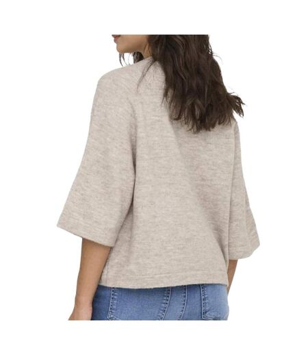 Pull beige femme only simoni