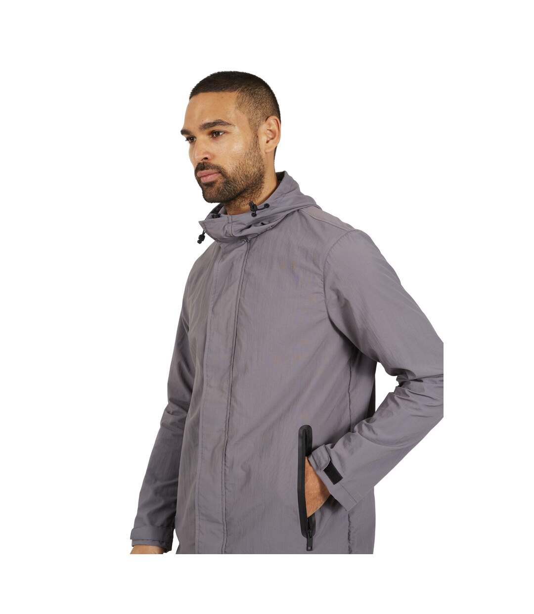 Parka Homme Gris Brave Soul-4