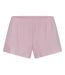 Womens/ladies Ribbed Loose Fit Shorts Cherry Blossom Skims-1