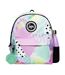 Kids Backpack Multi Pastel Collage Design | Lightweight School Bag-5