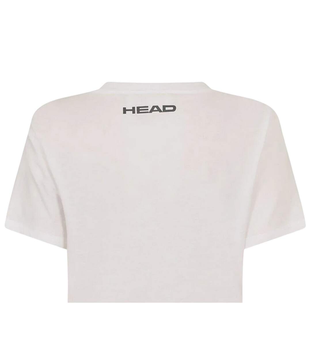 Womens/ladies Club Lara Graphic Print T-shirt White Head-4