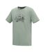 Mens Cline Ix Mountain T-shirt Glacier Regatta-3