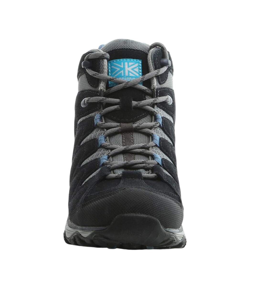 Womens/ladies Rona Leather Hiking Boots Navy Karrimor-4
