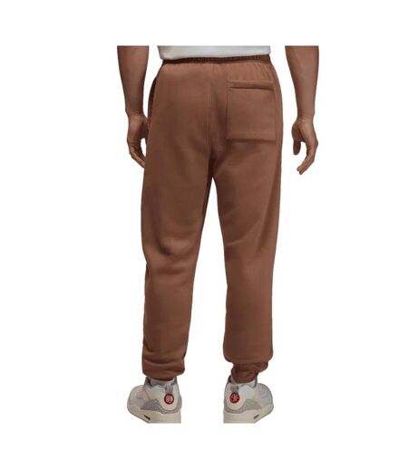 Jogging marron homme nike brooklyn fleece - l