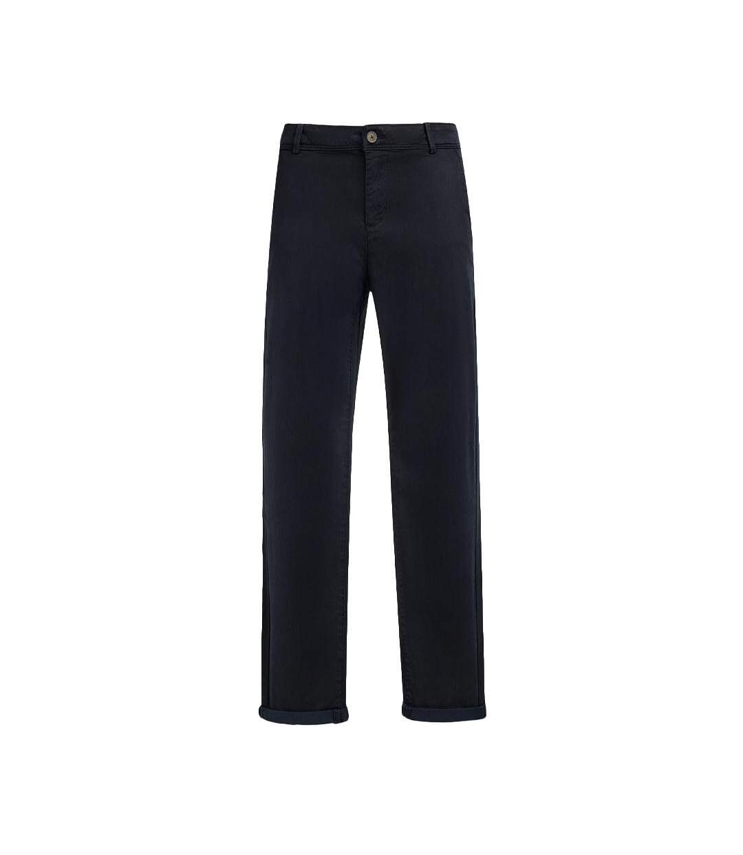 Pantalon fluide noir homme teddy smith nina-1