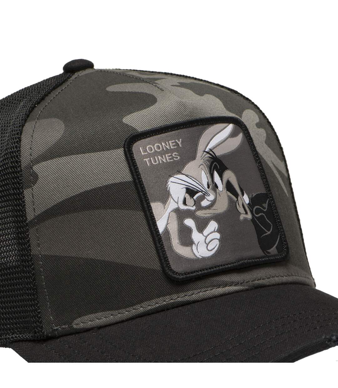Casquette trucker premium avec filet effet Bambou Looney Tunes BvsD Capslab-3