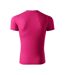 T-shirt Paint Homme Rose Malfini-2