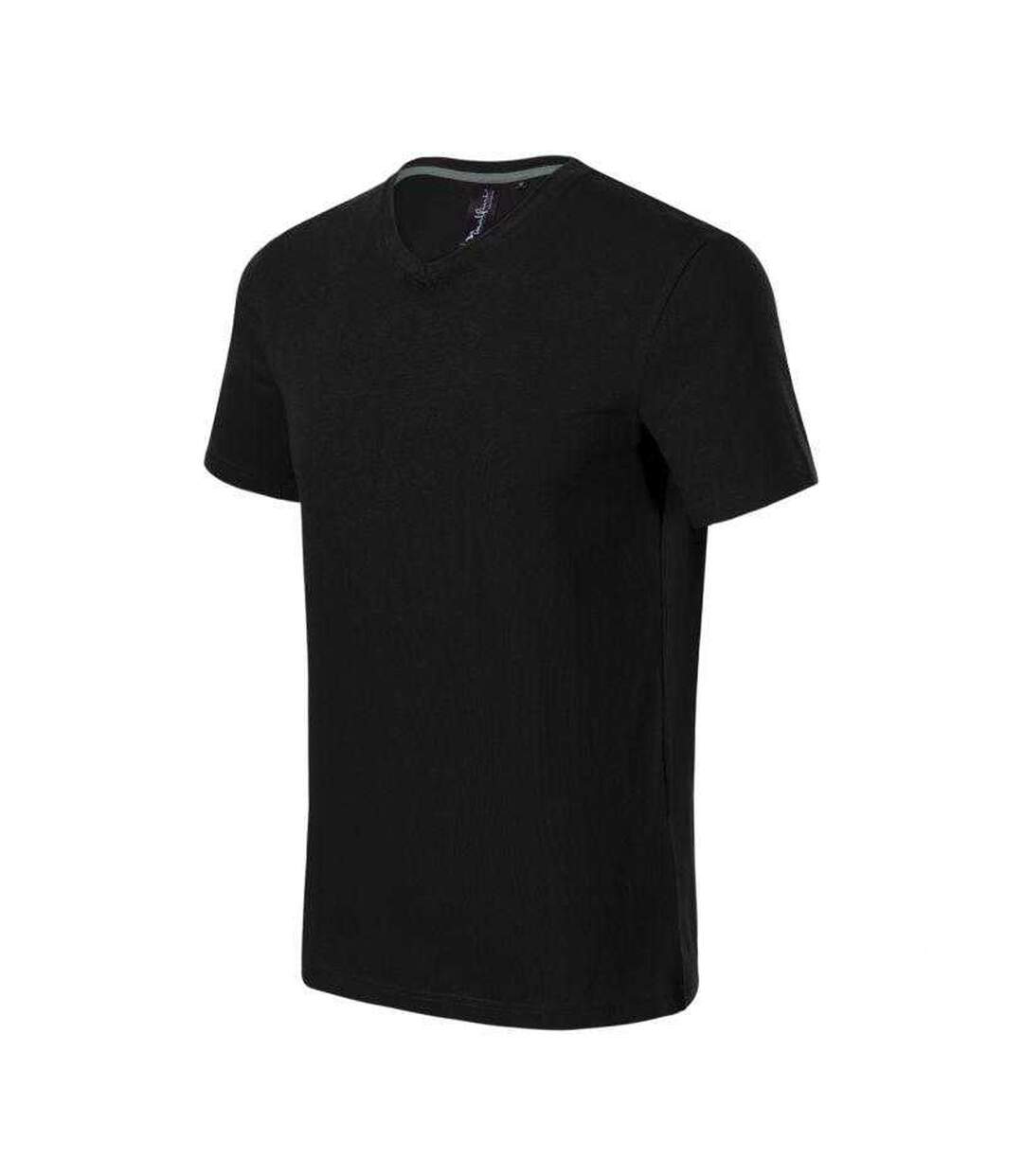 T-shirt Homme Noir Malfini-3