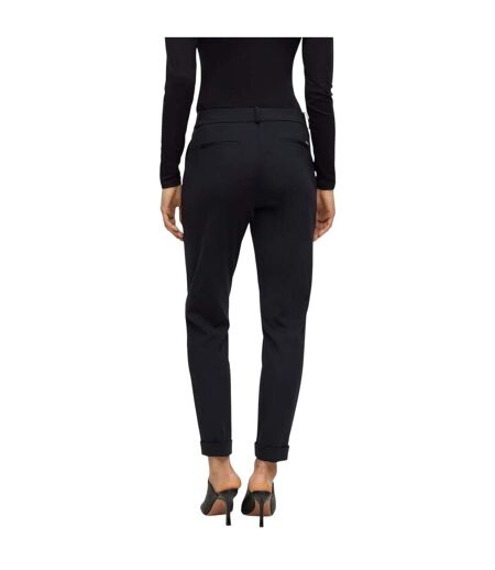 Chino Motif/style Uni Femme Noir Boss