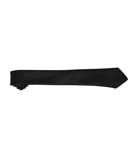 Cravate Slim Rétro Homme Taille Unique Noir Premier