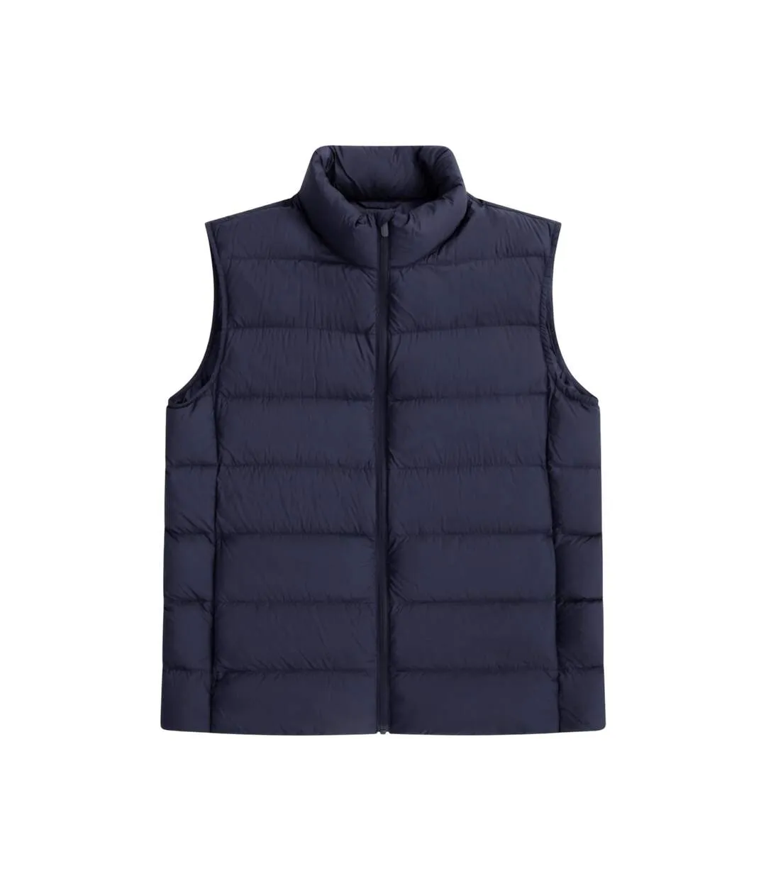 Mens Down Lightweight Gilet Navy Animal-2