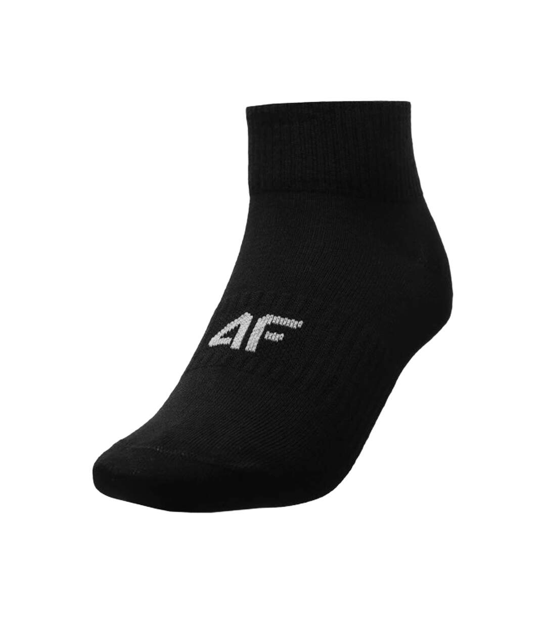 Socquettes H4l22 Sod303 Femme Blanc Noir Gris 4F-2