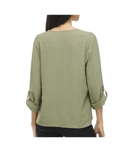 Blouse kaki femme vila josa