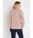 Pull chaud mouliné col rond avec laine et mohair-2