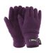 Gants thermiques thinsulate 3m 40g femme pourpre Floso-1