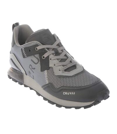 Mens Superbia Trainers Grey Black Cruyff