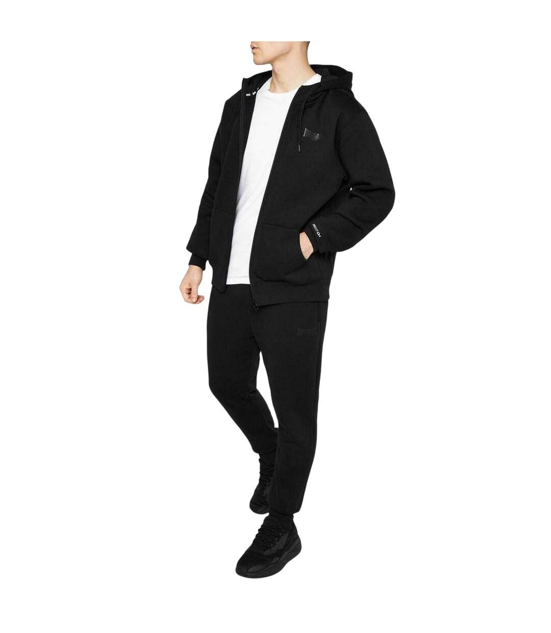 Pantalon De Jogging Fight Homme Noir Lonsdale-4