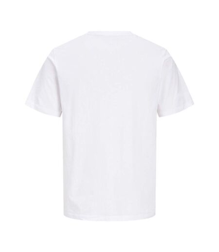 T-Shirt blanc homme jack & jones jjblaze