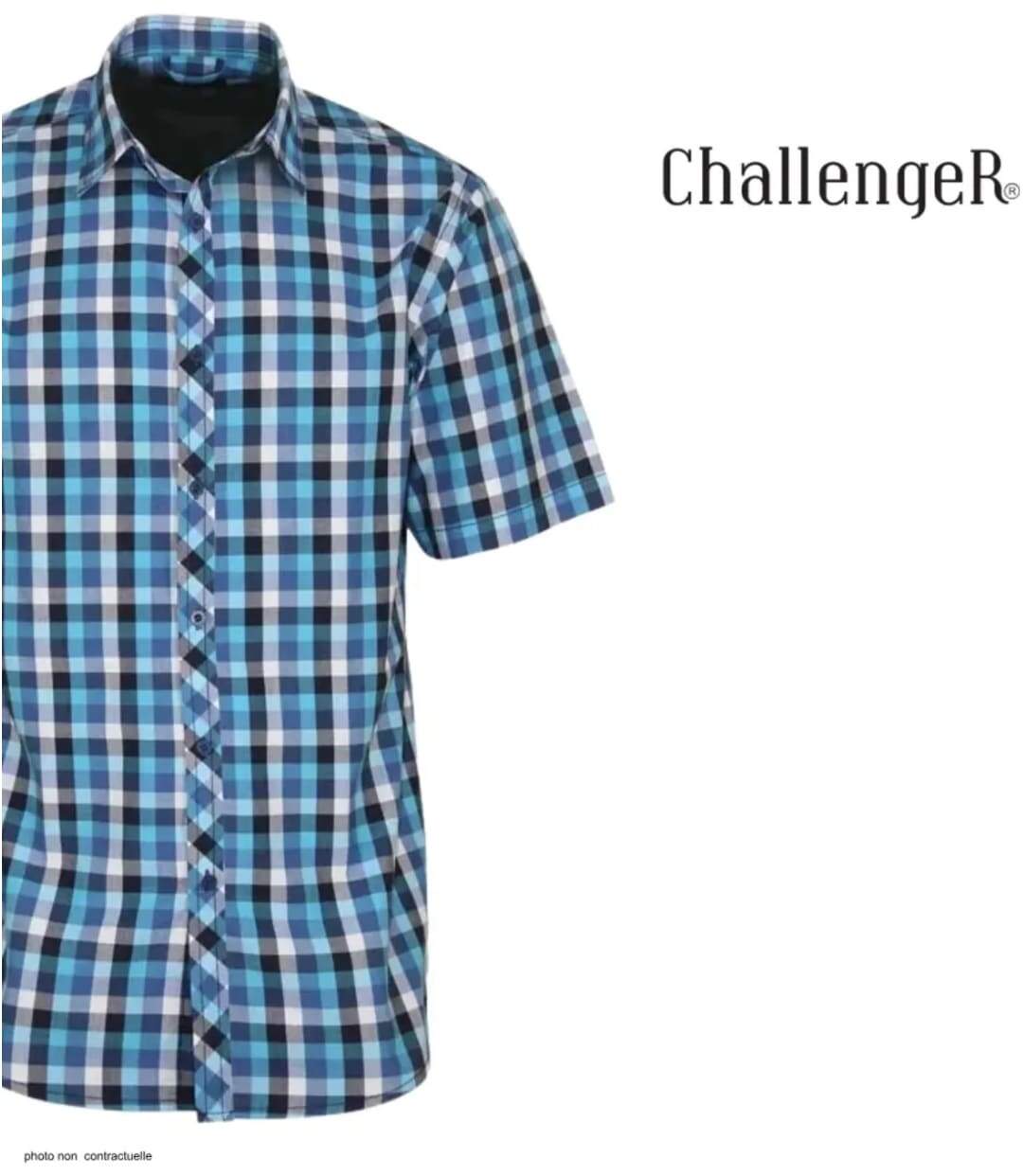 CHALLENGER B3141A - Chemisettes manches courtes pour homme : le confort d'un entretien facile au quotidien-4