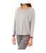 Women's long-sleeved round neck T-shirt 1487903370-1