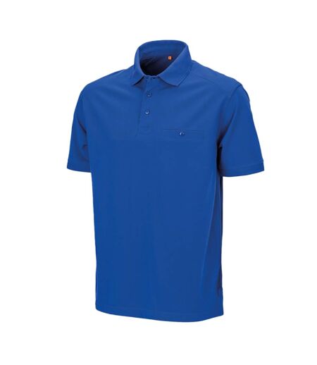 Result Mens Work-Guard Apex Short Sleeve Polo Shirt (Royal) - UTRW5582