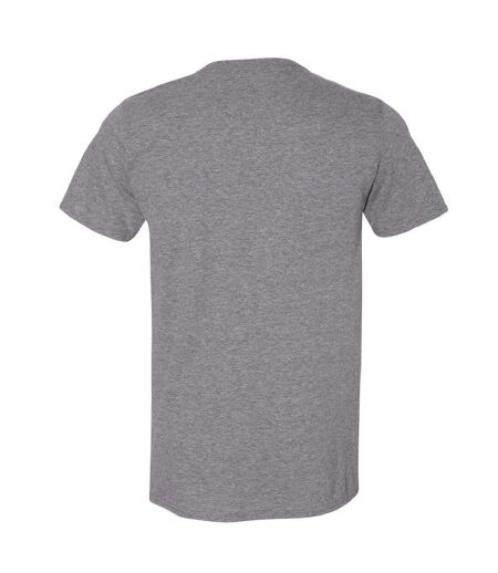 Gildan Mens Short Sleeve Soft-Style T-Shirt (Graphite Heather) - UTBC484