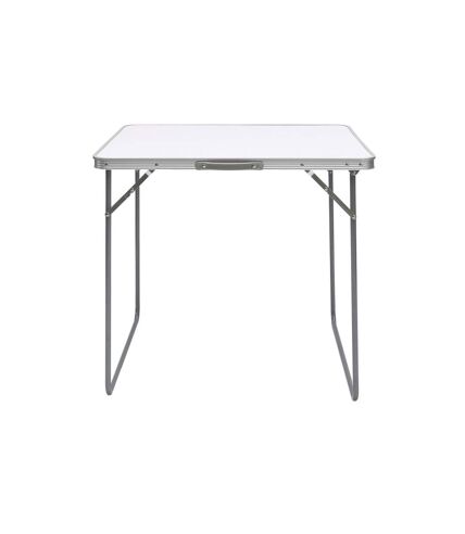 Table de Camping Pliable Timothy 80cm Blanc