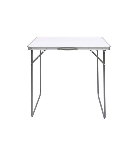 Table de Camping Pliable Timothy 80cm Blanc