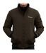 Unisex Adult Wyke Fleece Lined Bomber Jacket Brown Whitaker-2
