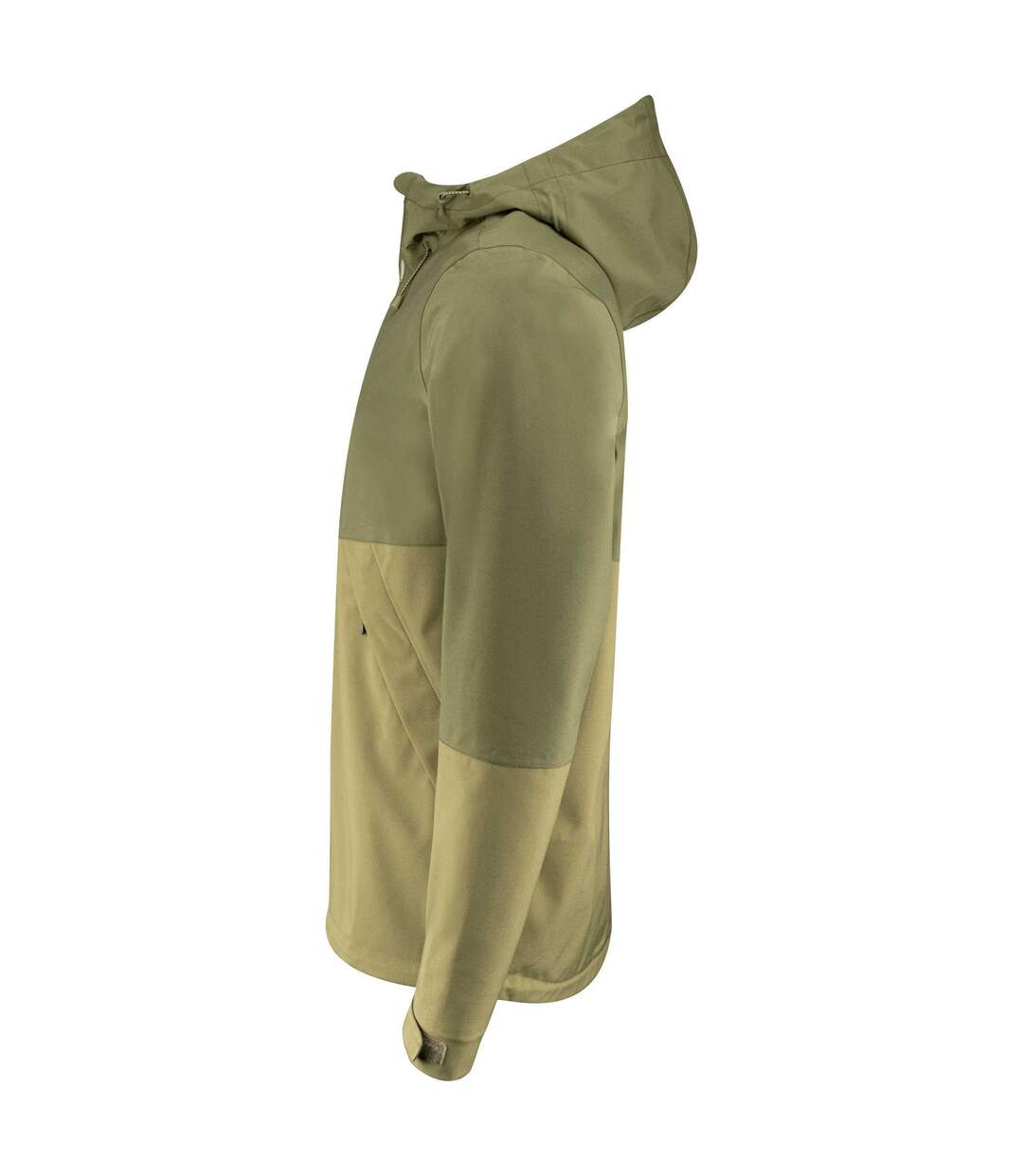 Mens Northville Two Tone Shell Jacket Moss Green James Harvest-3