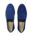 Mens Francis Suede Slip-on Loafers Blue Nicholas Deakins-4