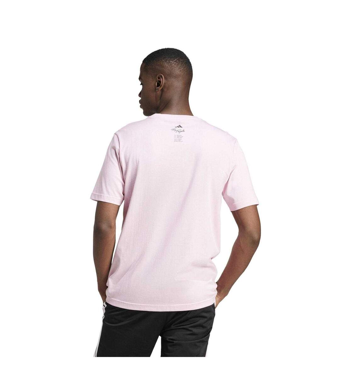 T-shirt Motif/style Cocktail Homme Rose Adidas-3