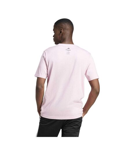 T-shirt Motif/style Cocktail Homme Rose Adidas