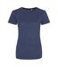 AWDis Womens/Ladies Girlie Tri-Blend T-Shirt (Heather Navy)