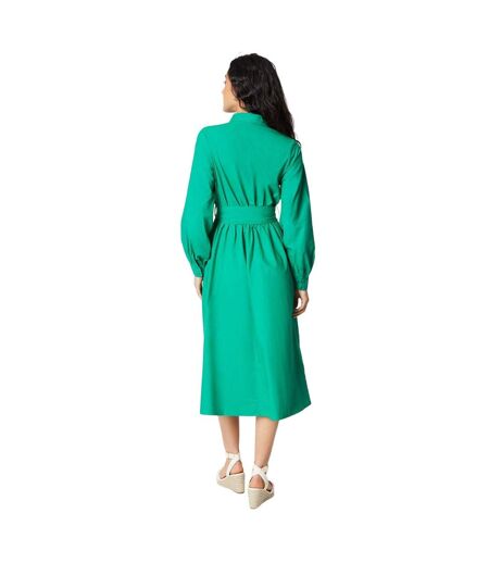 Robe chemisier femme vert Principles