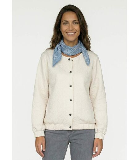 Blouson pressionné effet matelassé