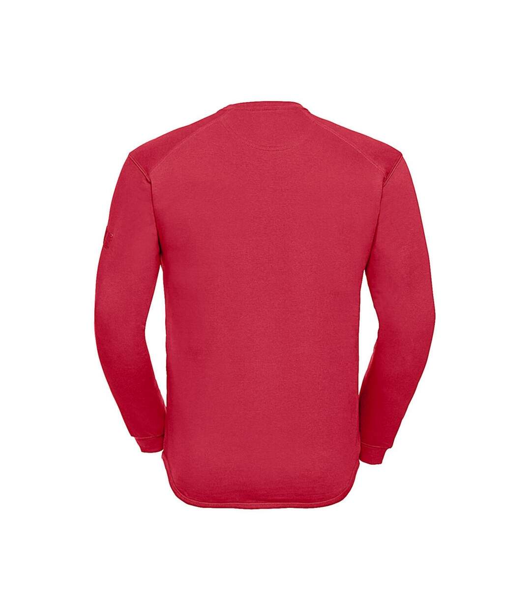 Sweat Travail Homme Rouge Classique Russell Collection-2