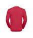 Sweat Travail Homme Rouge Classique Russell Collection-2