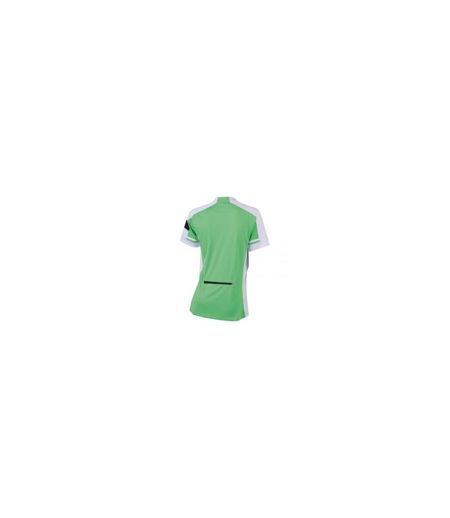 maillot cycliste - femme - JN451 - vert