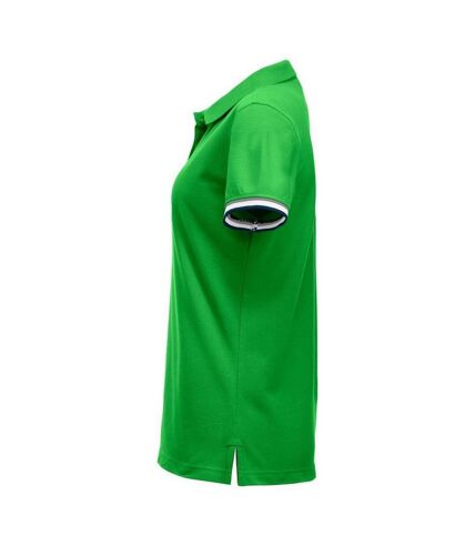 Clique Womens/Ladies Newton Polo Shirt (Apple Green)
